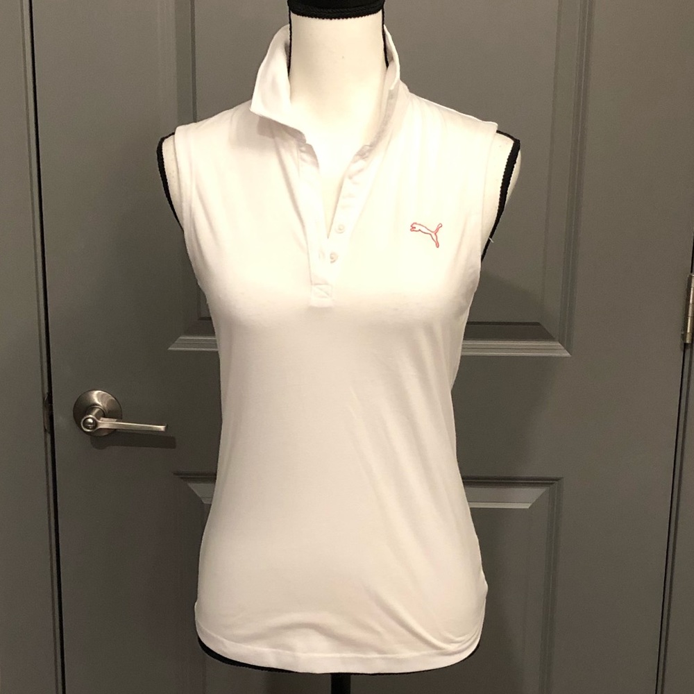 Ladies Sleeveless Puma Polo - Picture 1 of 2